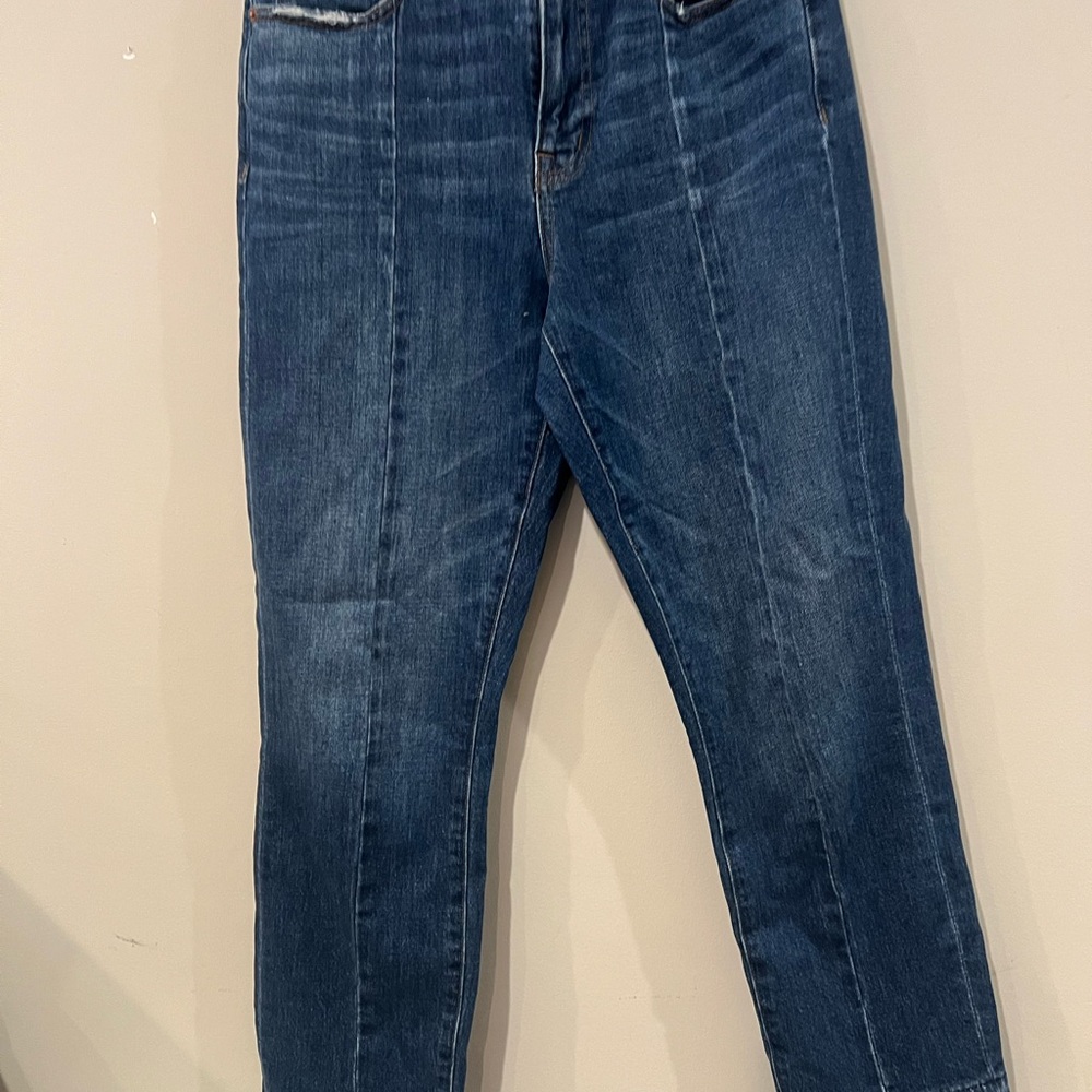 Madewell high rise slim boyfriend Blue Women's Jeans